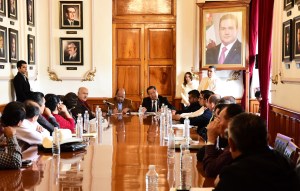 SEGOB -REUNIÓN CON SINDICATOS