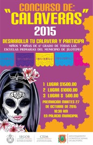 Cartel CALAVERAS 2015 JILOTEPEC