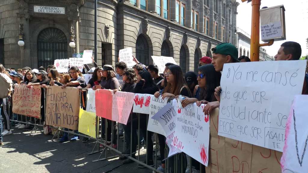 Megamarcha en el corazón de&nbsp;Puebla