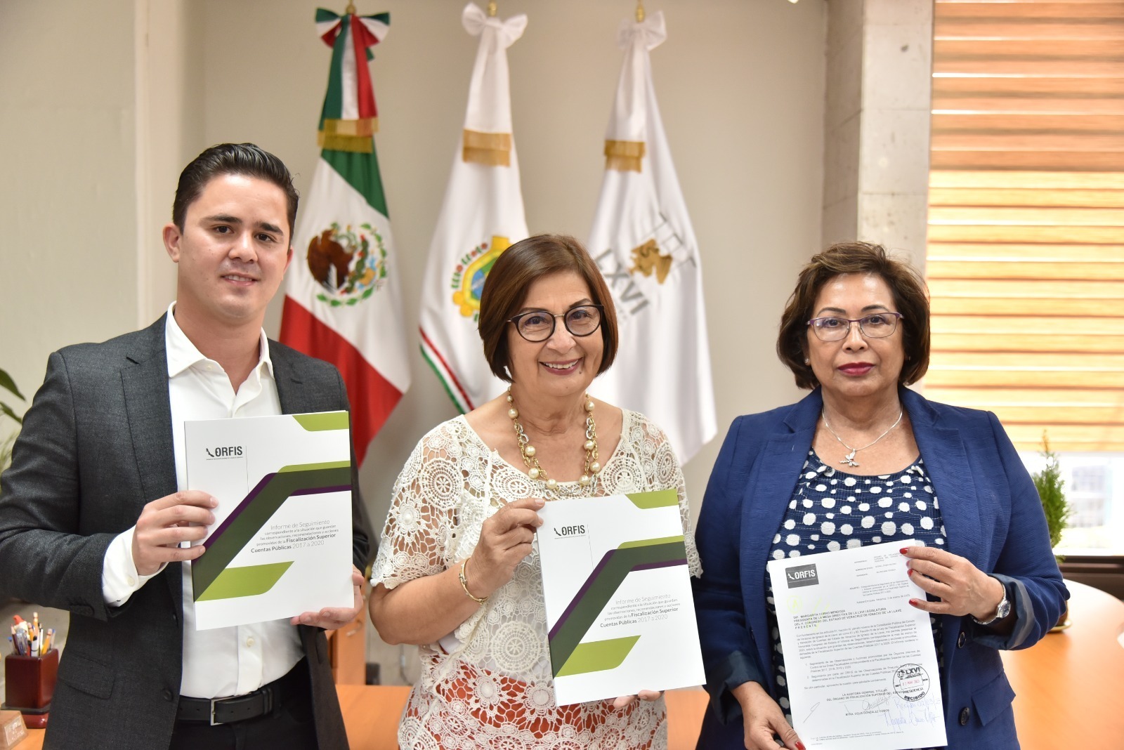 Orfis entrega informes al Congreso