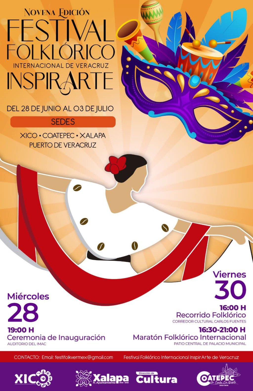 Folklor internacional en&nbsp;Xalapa