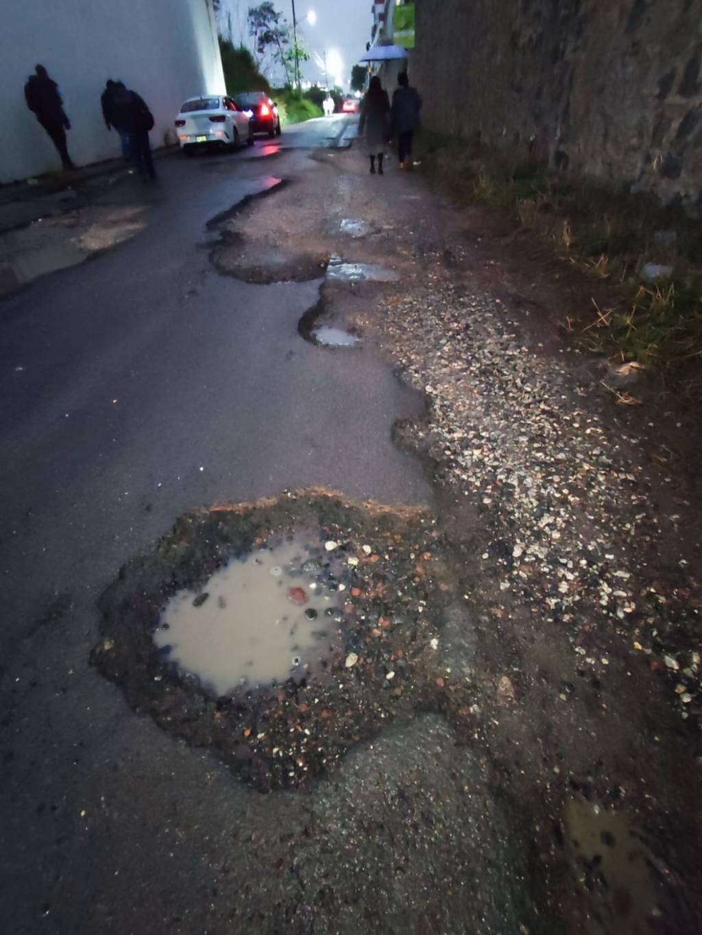 Destrozada calle Ochil en Emiliano&nbsp;Zapata