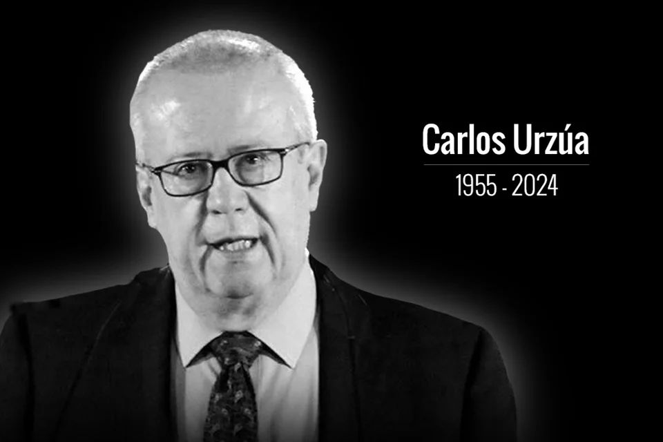 Reportan la muerte de Carlos&nbsp;Urzúa