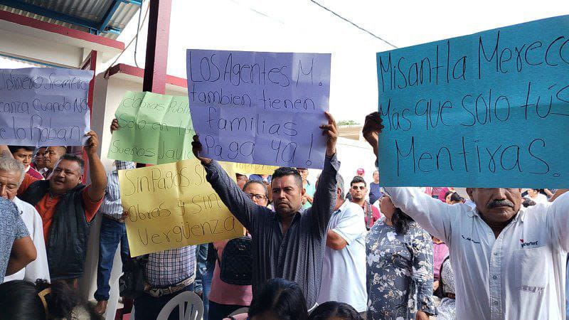 Desafuero o embargo por desacato en&nbsp;Misantla