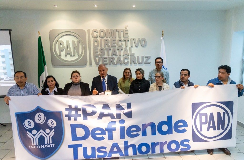 PAN Veracruz contra robo de&nbsp;ahorros