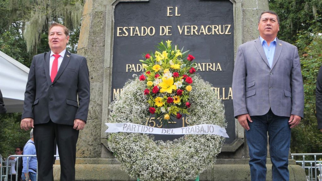 Guardia de Honor del PT a&nbsp;Hidalgo